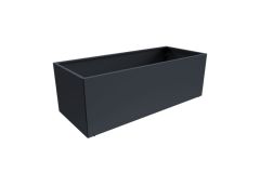 Pflanzkübel aus Metall 1200 x 400 x 500 mm 