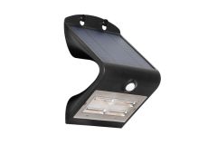 Solarleuchte LEONARDO Schwarz LED Warmweiß