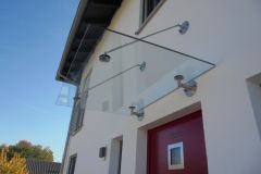Hochwertige Glas-Überdachung für Haustüren | Konfigurierbares Vordach