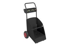 Gartencaddy rund Schwarz 