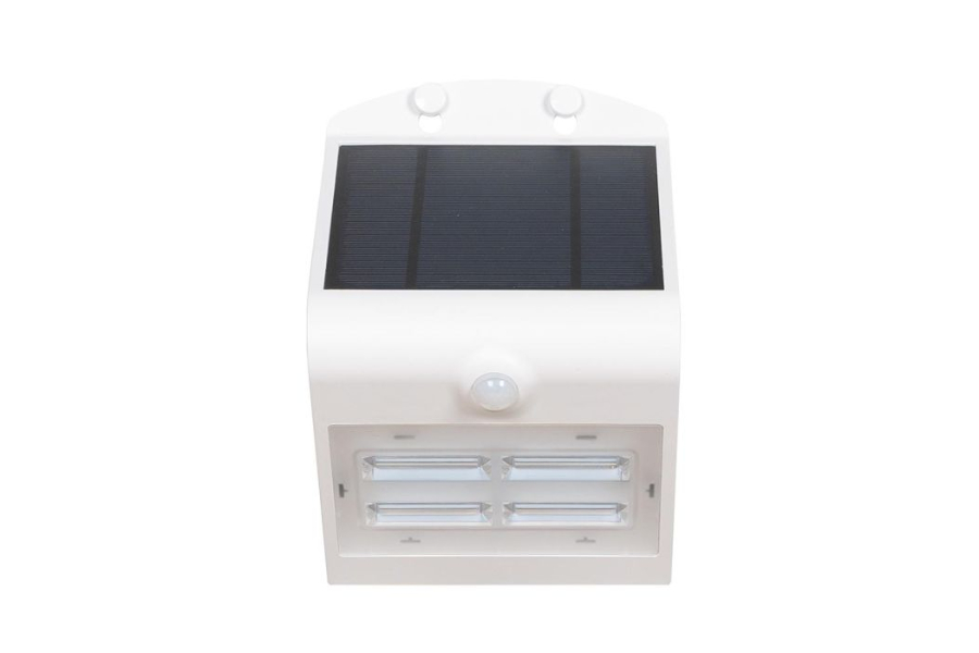 solarleuchte-leonardo-kunststoff-weiss-lichtfarbe-warmweiss-led-140x212x110mm Solarleuchte LEONARDO Kunstoff weiß lichtfarbe Warmweiß LED