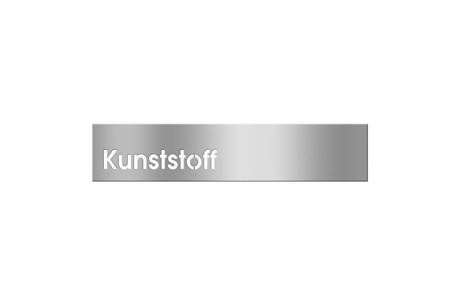 beschriftungsblende-kunststoff-fuer-mueltonnenbox-edelstahl-gebruestet Beschriftungsblende Kunststoff Edelstahl gebürstet
