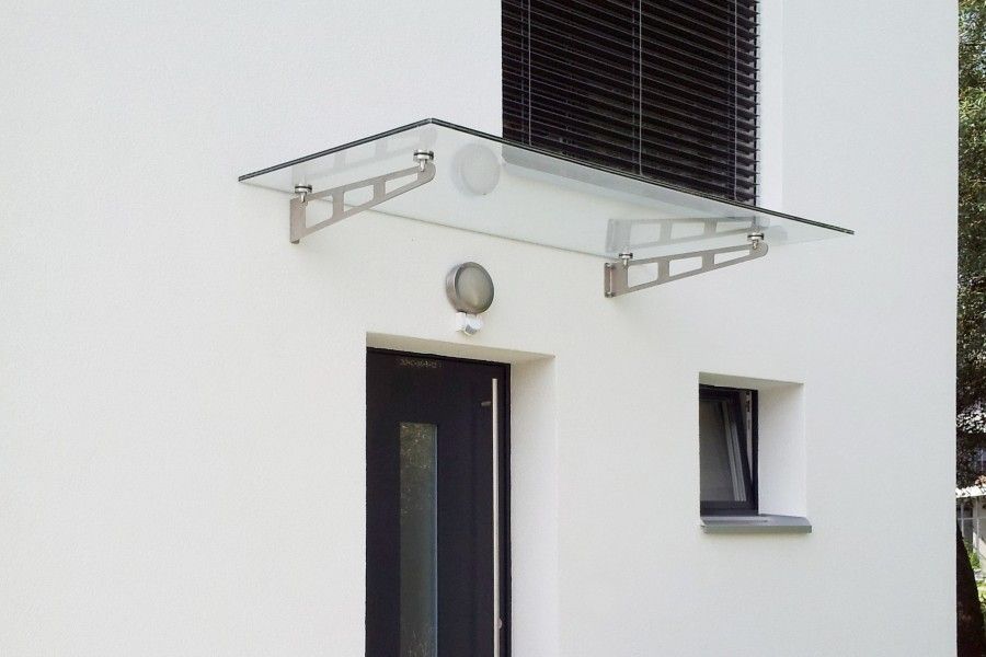 Sicheres Glasvordach